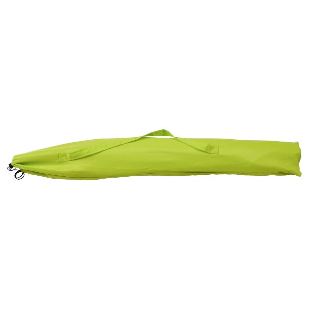 7 5 x27 X 7 5 x27 Uv And Wind Resistant Beach patio Umbrella Green Corliving