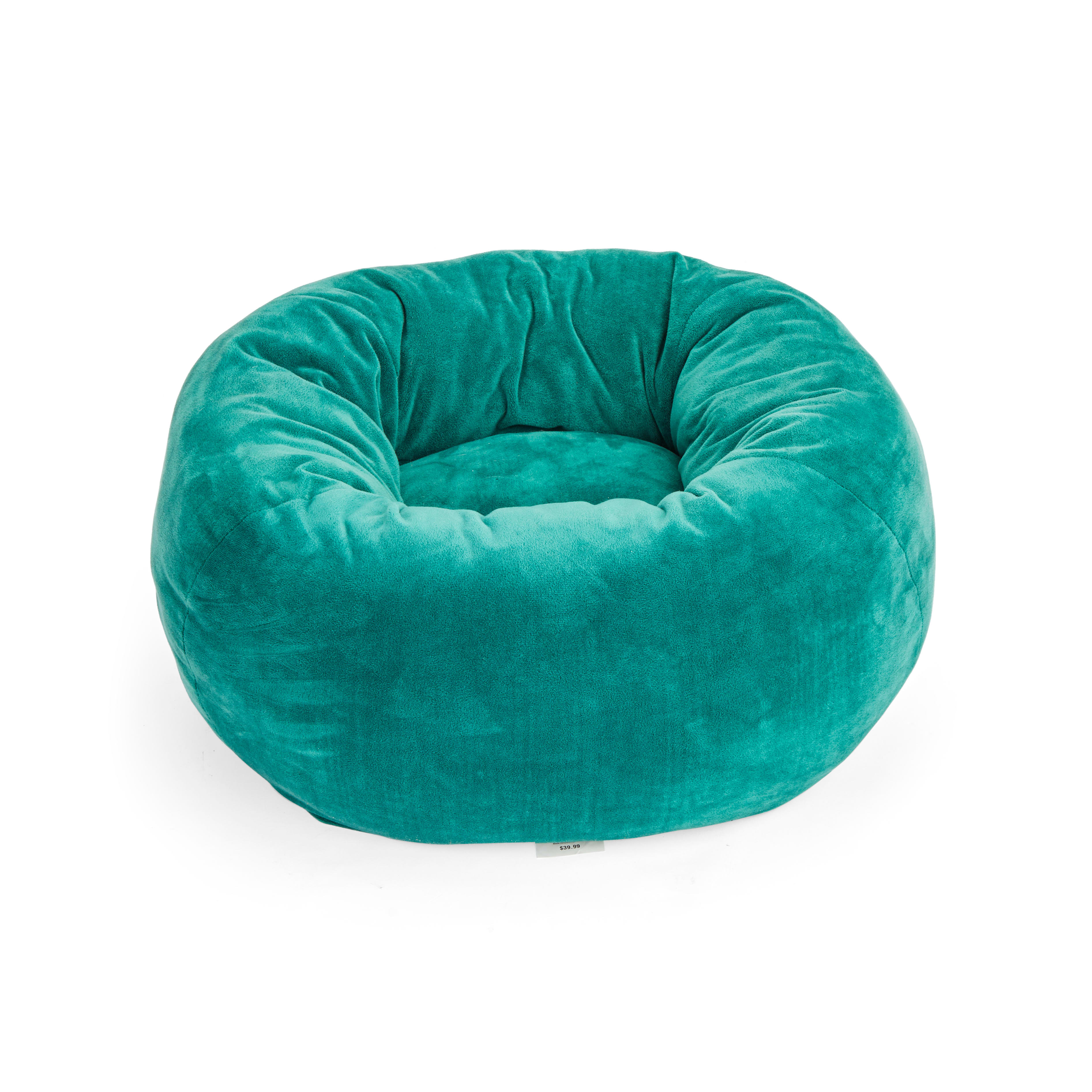 EveryYay Snooze Fest Forest Green Orthopedic Snuggler Cat Bed， 18