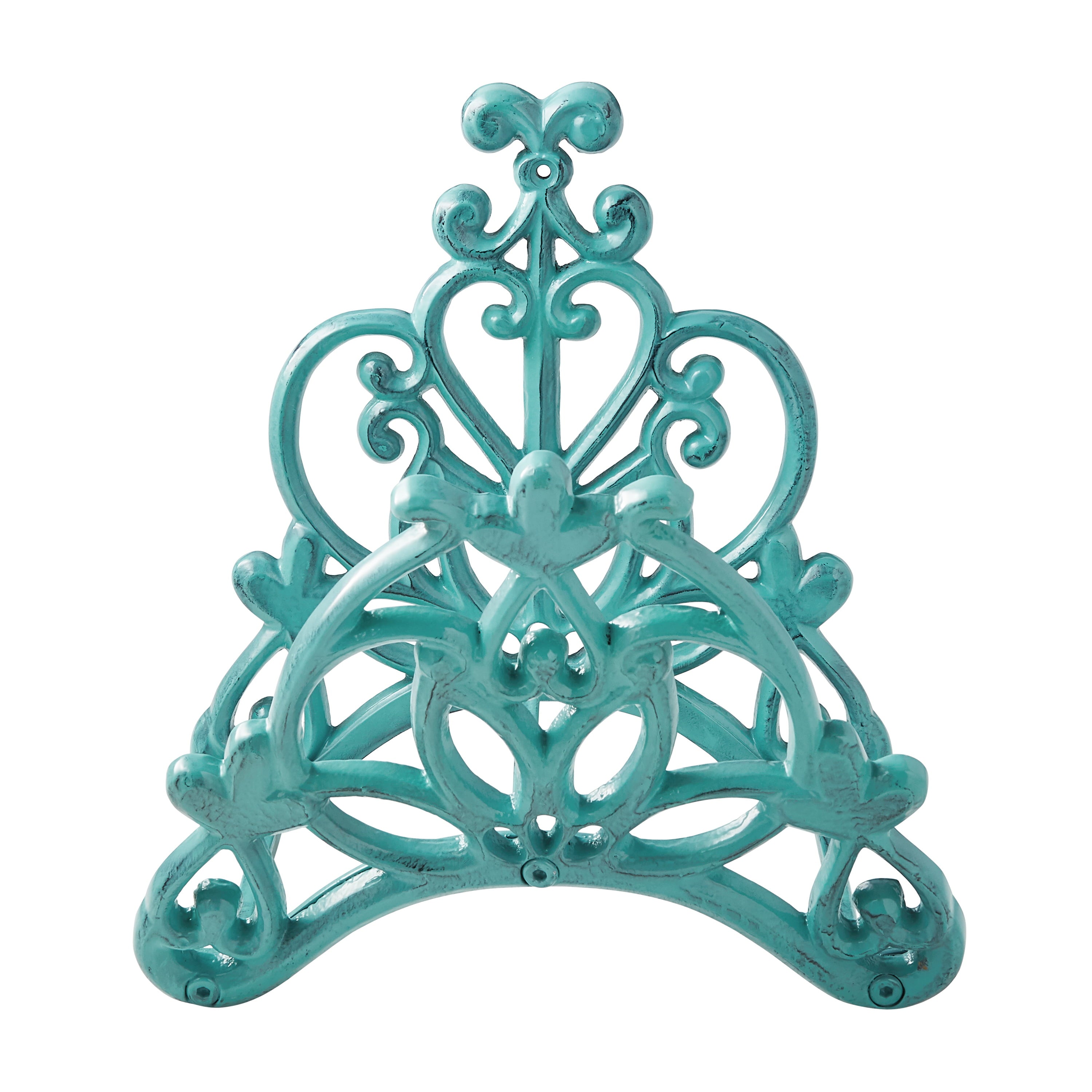 The Pioneer Woman Goldie Decorative Hose Hanger， Teal