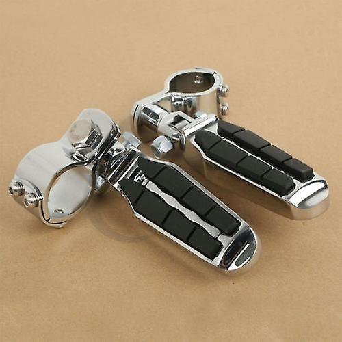 Born Pretty 1andquot; 30mm 35mm Chrome Highway Clamp Foot Peg For Harley Sportster Xl 883 1200 1340