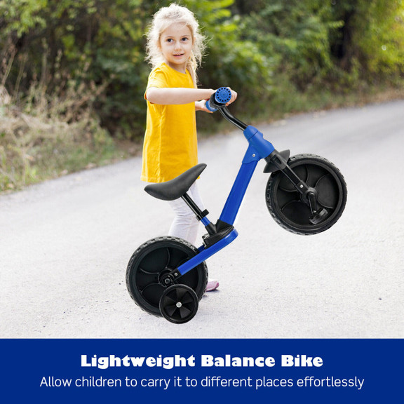 Costway 03126745 4 in 1 Kids Training Bike Toddler...