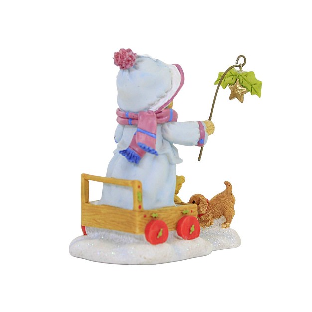 Cherished Teddies Gabrielle Annual Figurine 2022 One Figurine 4 25 Inches Holly Puppy Dated 135572 Resin Multicolored