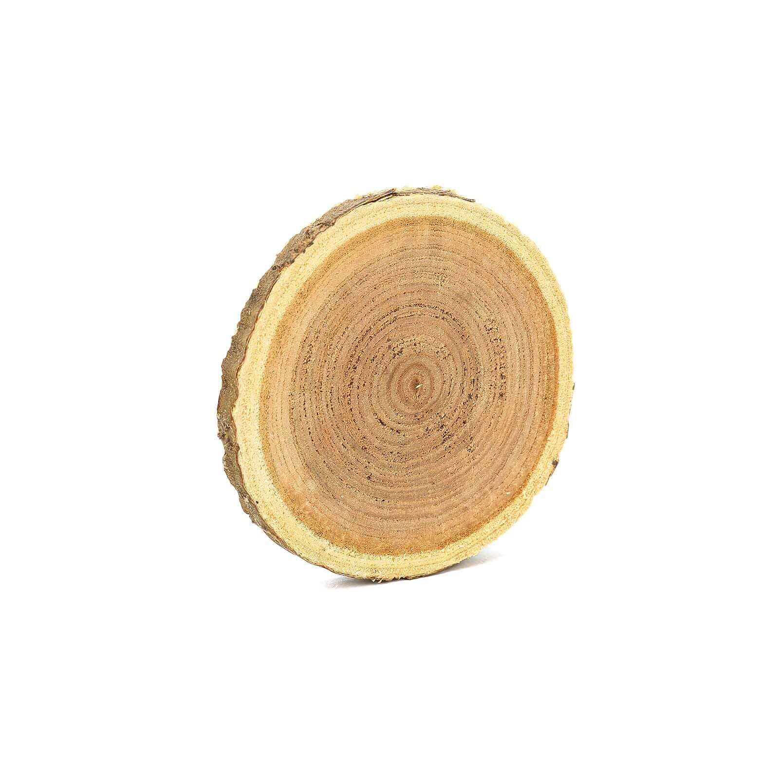 Rustic Cedar Wood Slices, Wedding Table Scatters 5 oz