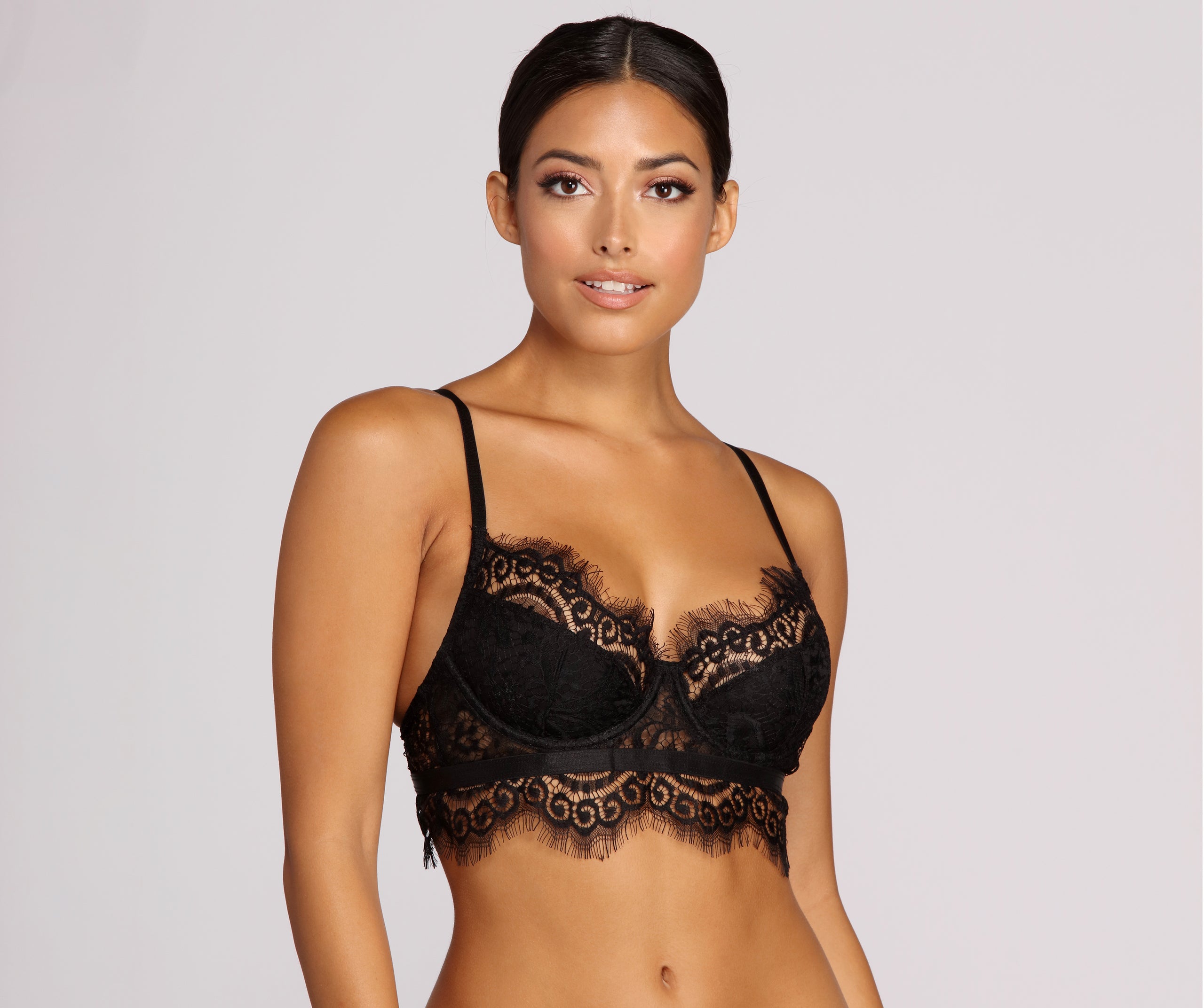 Love In Lace Scalloped Bra