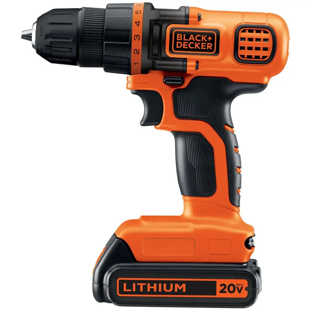 20-volt MAX Lithium Ion (Li-ion) 3/8-in Cordless Drill with Battery Kit