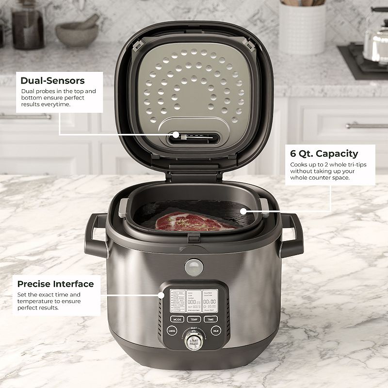 Magnifique Experience Delight 6-Quart Grain Cooker， Water Oven and Sous Vide Multicooker