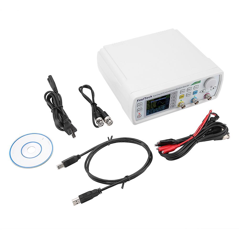 Fy6600 2-channel Dds Sine Square Pulse Arbitrary Waveform Signal Generator 60mhz 110v Us Plug