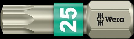 Wera 05071035001 3867/1 Ts Tx 25 X 25 Mm Bits For ...