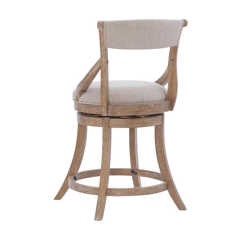 Linon Gilda Big and Tall Counter Stool