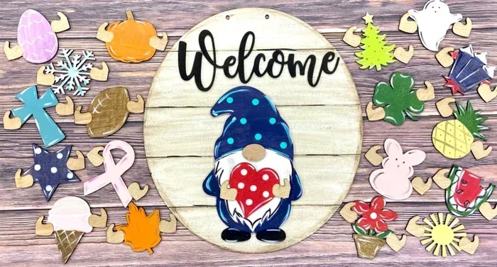 🔥 BIG SALE - 49% OFF🔥🔥 🎉-Cute 3D Seasonal Interchangeable