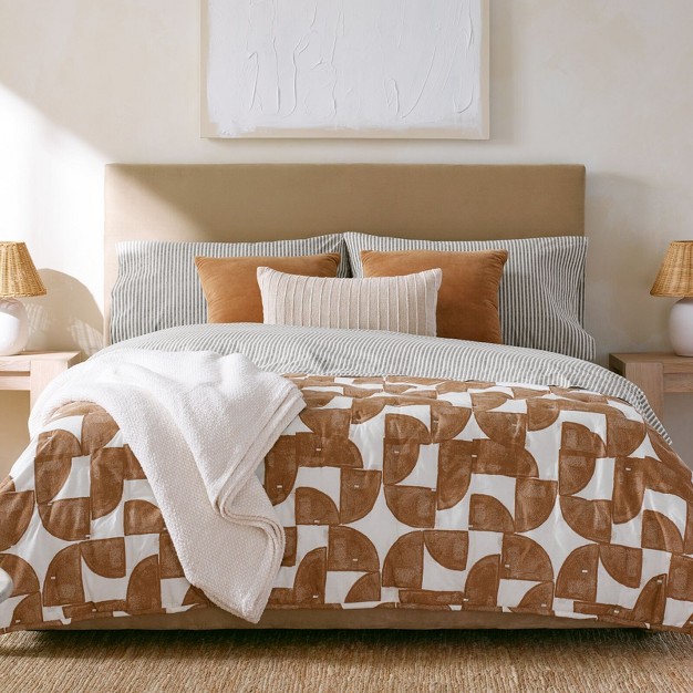 Nate Home By Nate Berkus Printed Cotton Comforter Quilt Set