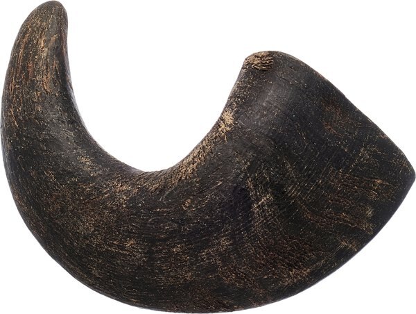 Bones and Chews Water Buffalo Horn Small Dog Treat， 1ct