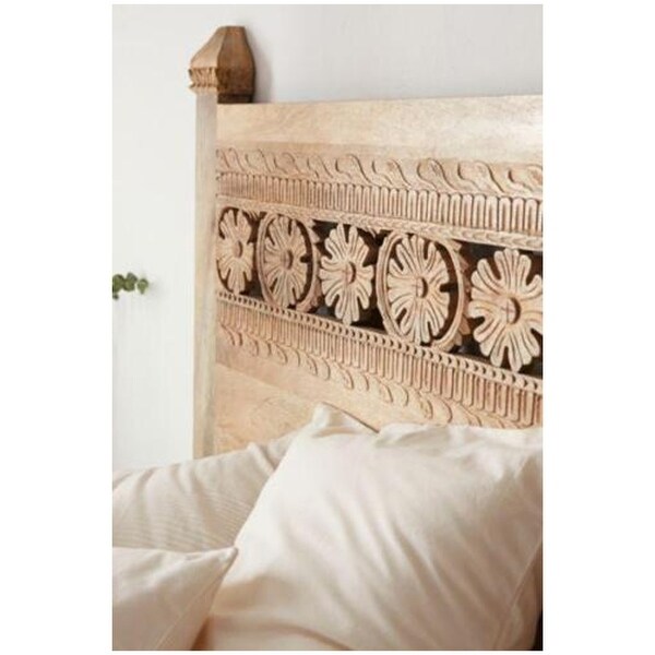 Hand Carved Wall Panel/Bedhead - - 35066917