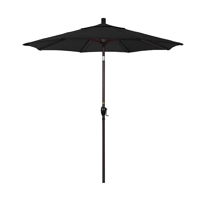 California Umbrella 7.5-ft. Pacific Trail Bronze Finish Sunbrella Patio Umbrella