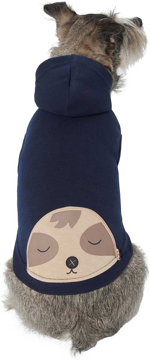 Frisco Sloth Pocket Dog and Cat Lightweight Hoodie