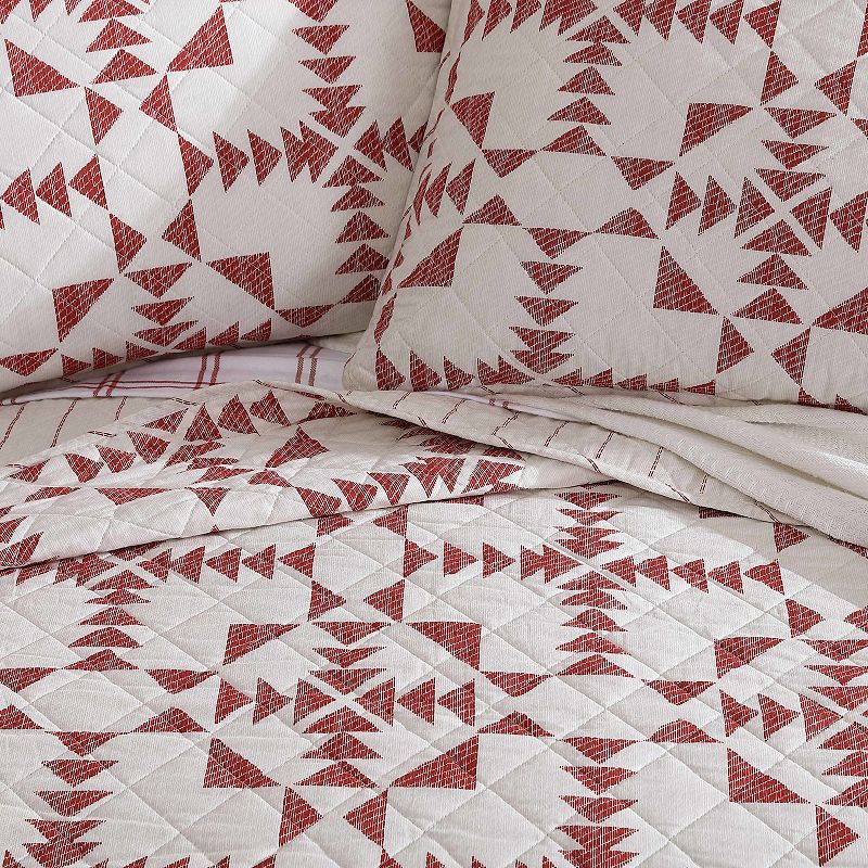 Eddie Bauer Arrowhead Red Quilt Set