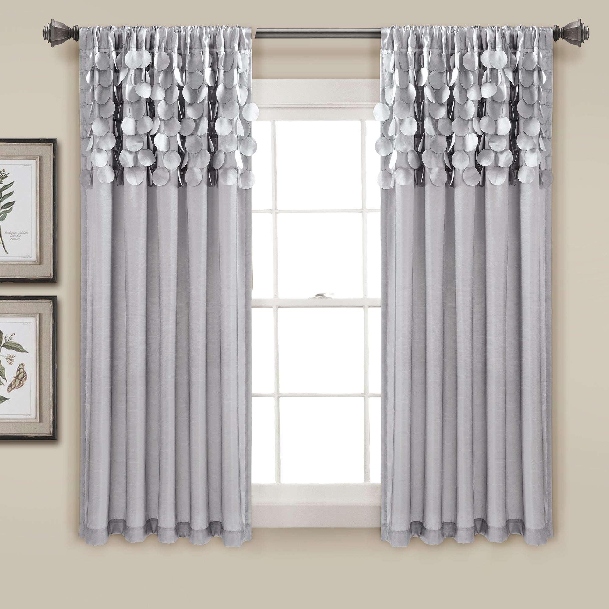 Circle Dream Window Curtain Set