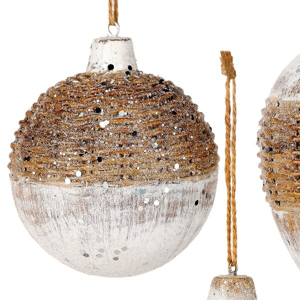 4.56 Resin Winter Chalet Ornament Set of 3