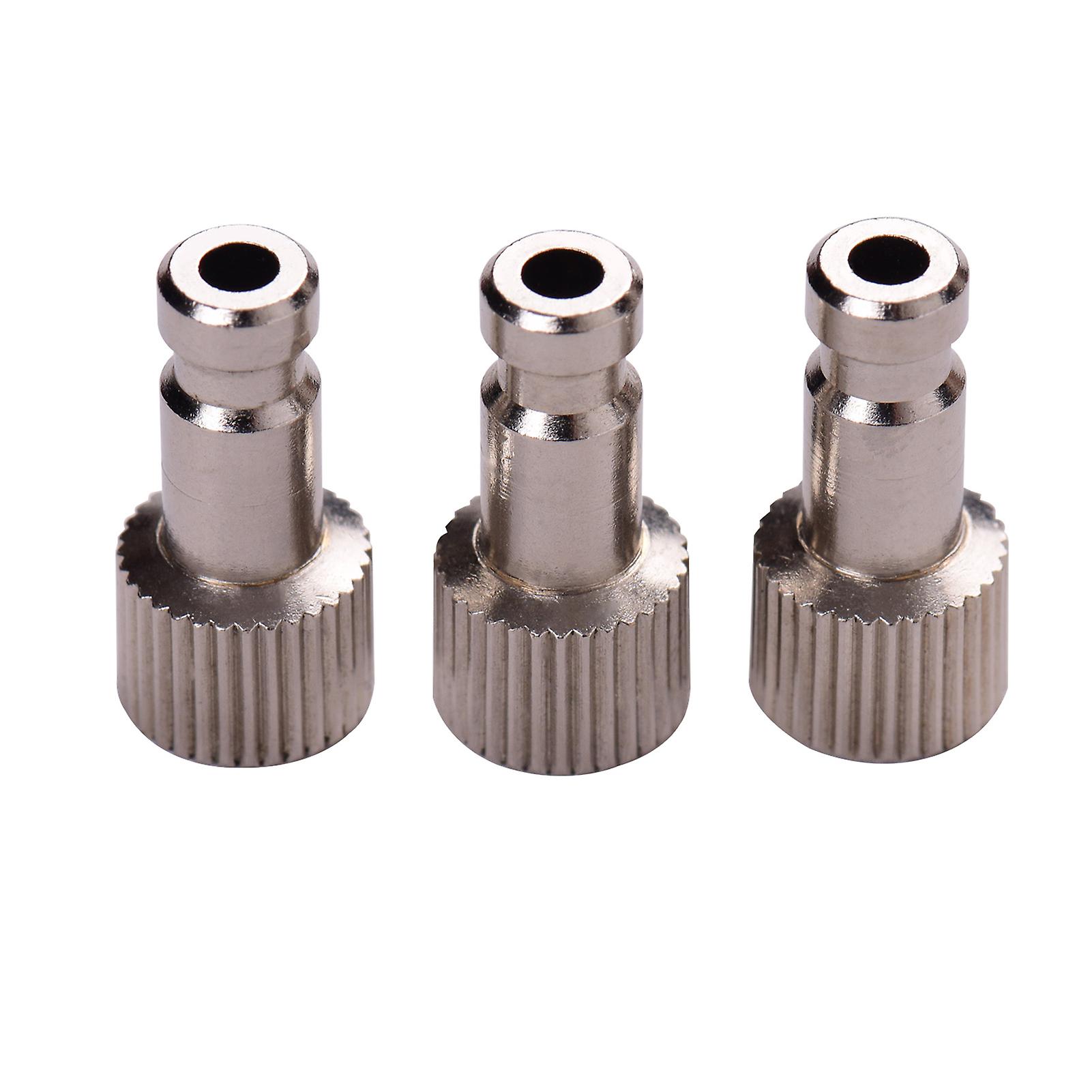 3 Male Fitting Silver 3pcs Male