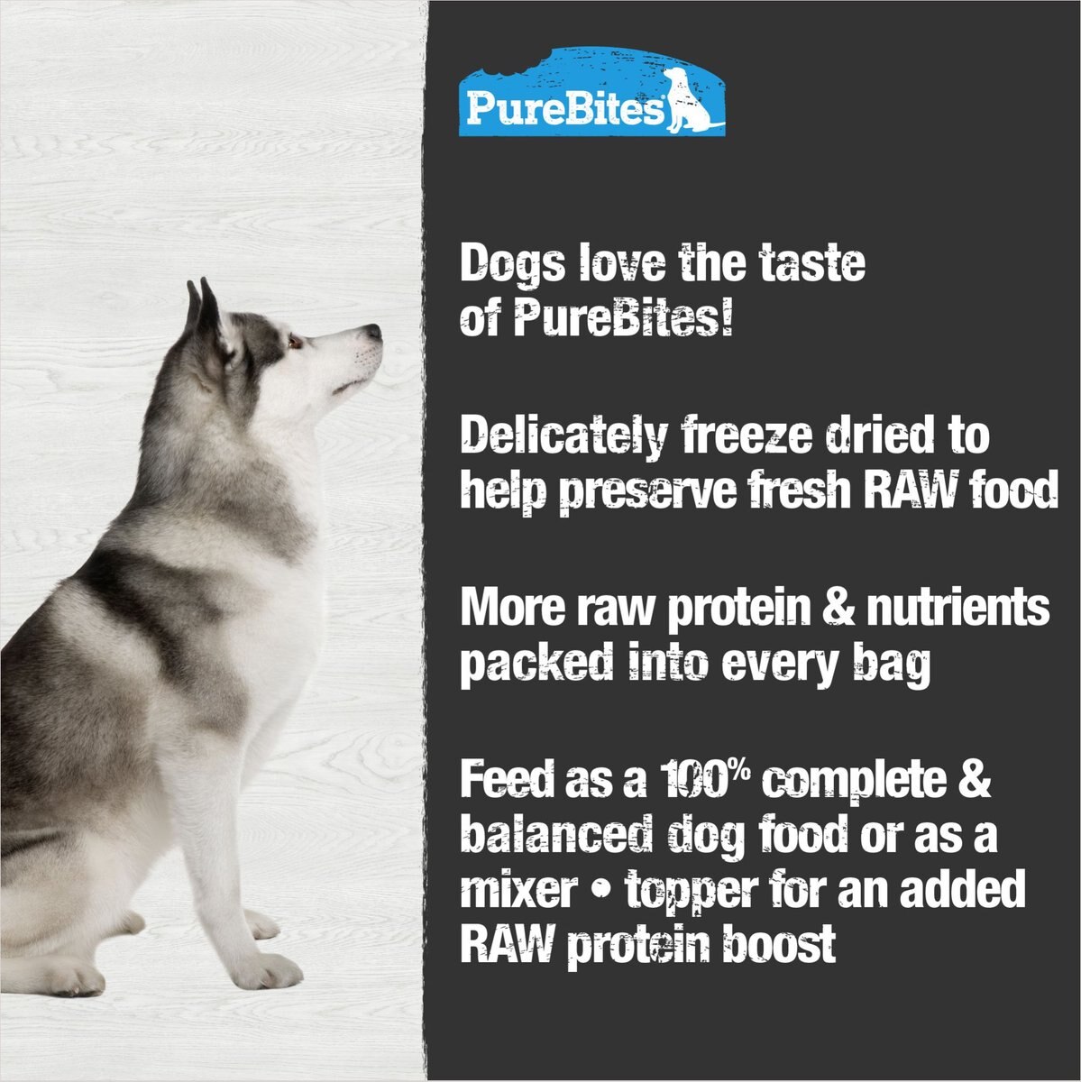 PureBites Lamb Freeze Dried Topper for Dogs