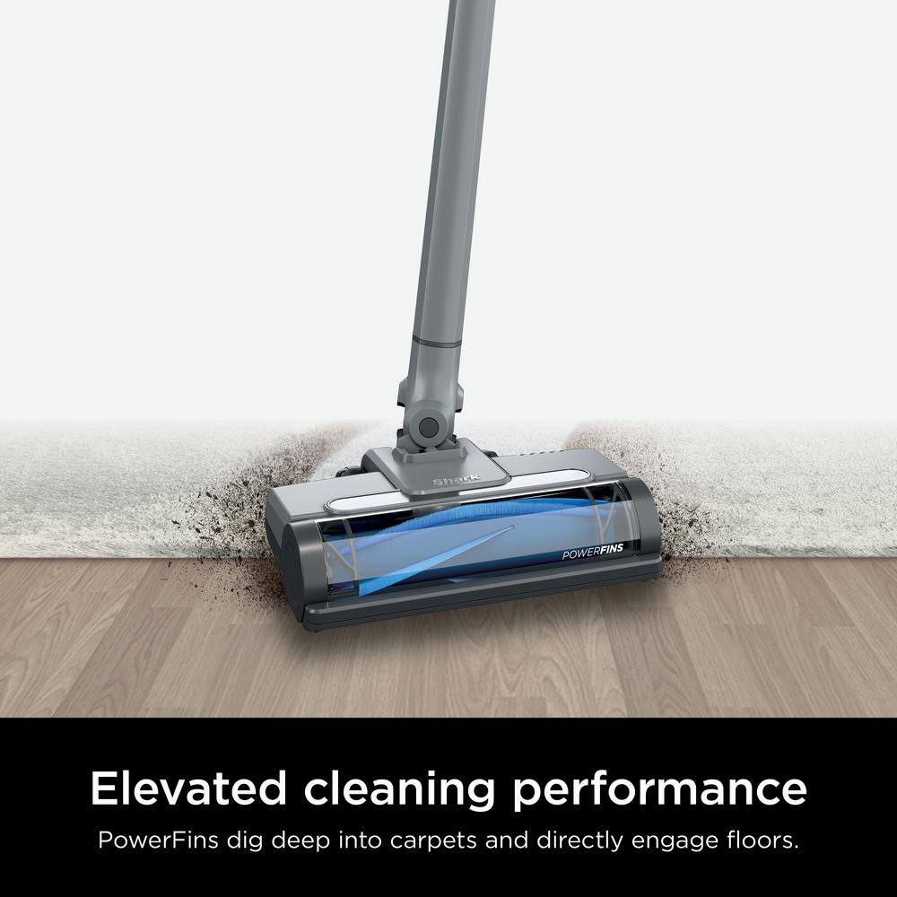 Shark WANDVAC Pet System Ultra-Lightweight Powerful Cordless Stick Vacuum Cleaner with Charging Dock Grey WS642 WS642