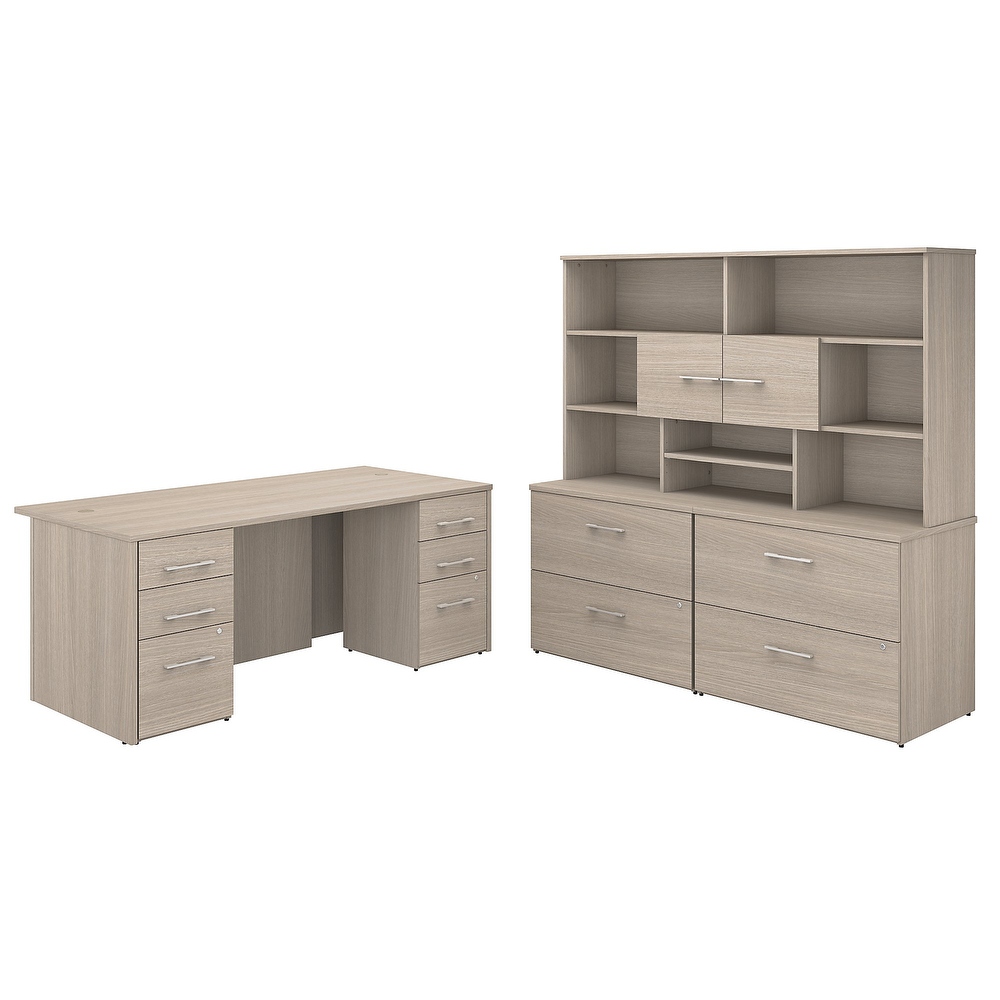 Office 500 72W Executive Desk with Storage by Bush Business Furniture