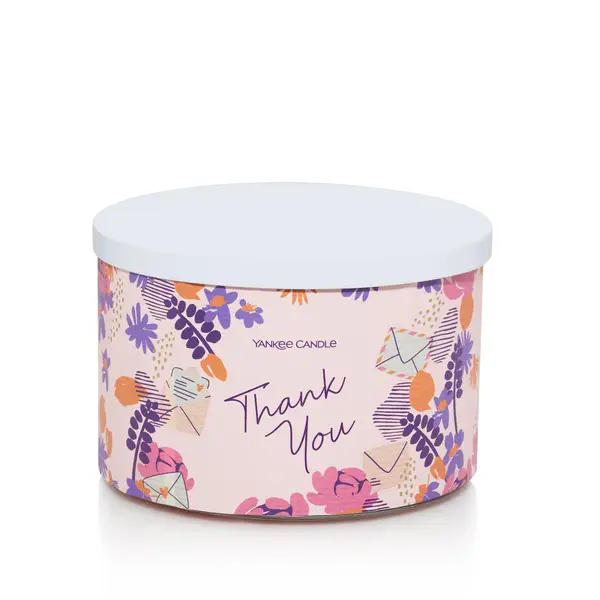 Yankee Candle 3-Wick Thank You Novelty Candle