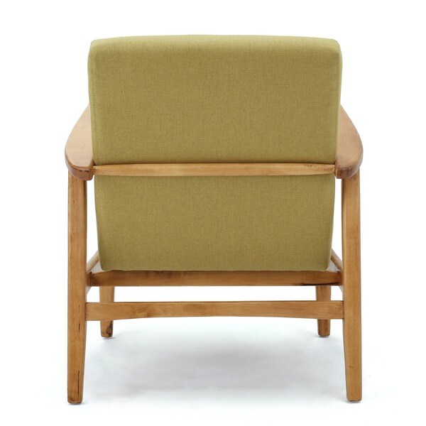 Perseus Mid-Century Fabric Club Chair by Christopher Knight Home