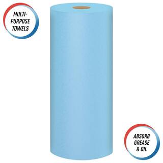 Scott Original Blue Shop Paper Towel Roll (55 sheets per Roll) 75147