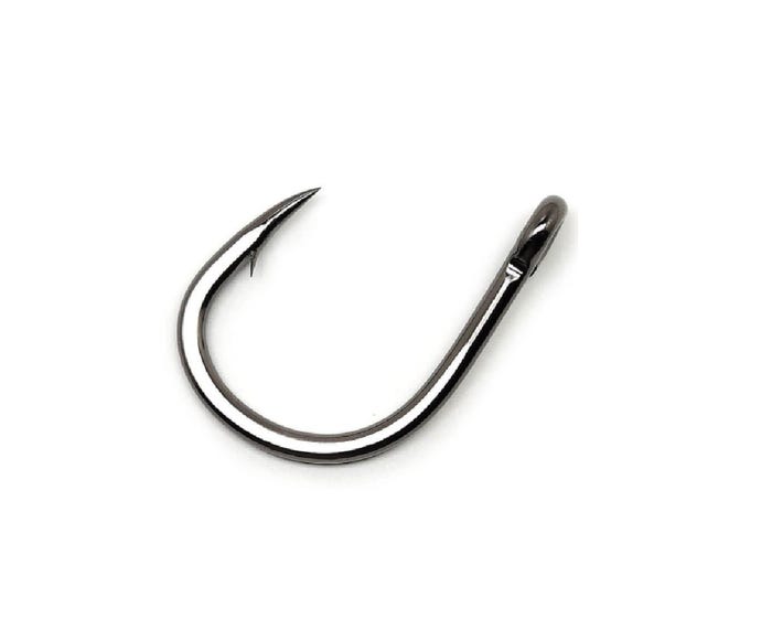 Gamakatsu Size 3/0 Ns Black Live Bait Hooks， 5 Pack - 18413