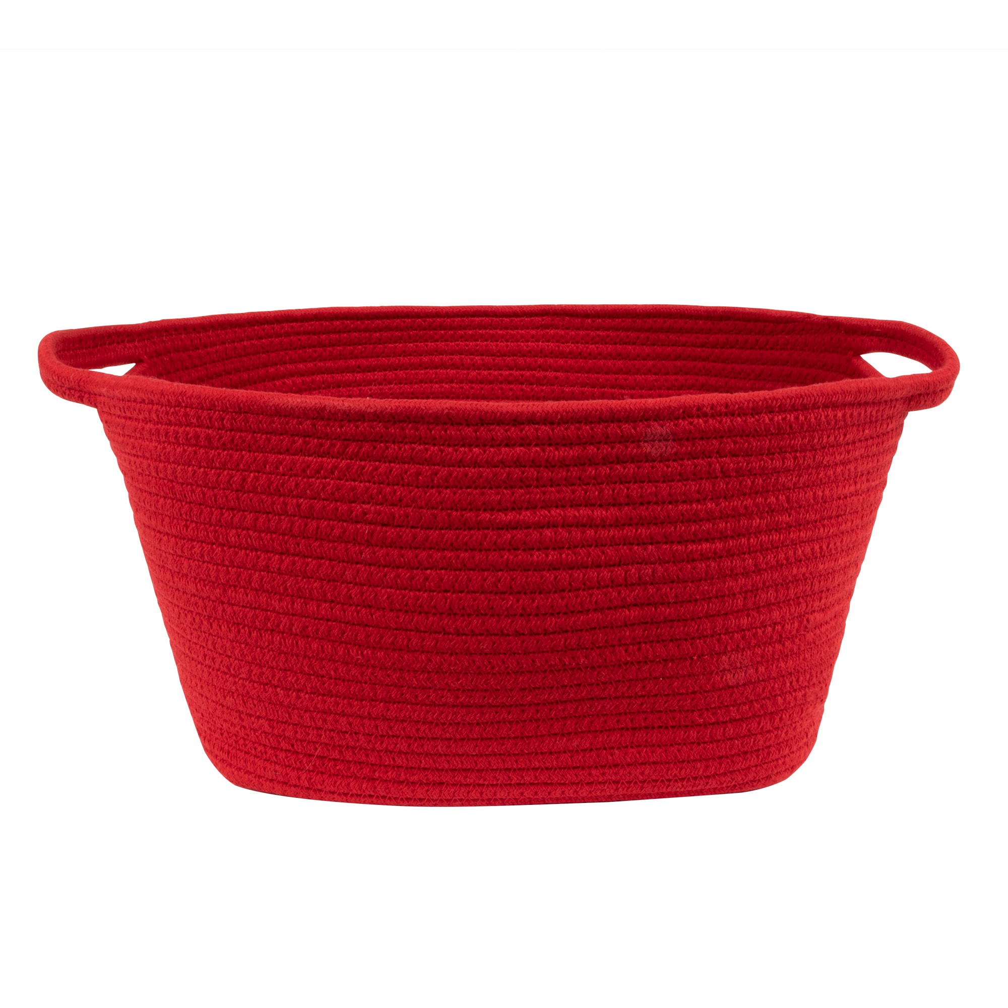 HARRY BARKER Red Cotton Rope Dog Toy Storage