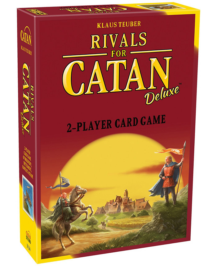 Catan Studio Rivals for Catan Deluxe - 2 Player Card Game Set  198 Piece