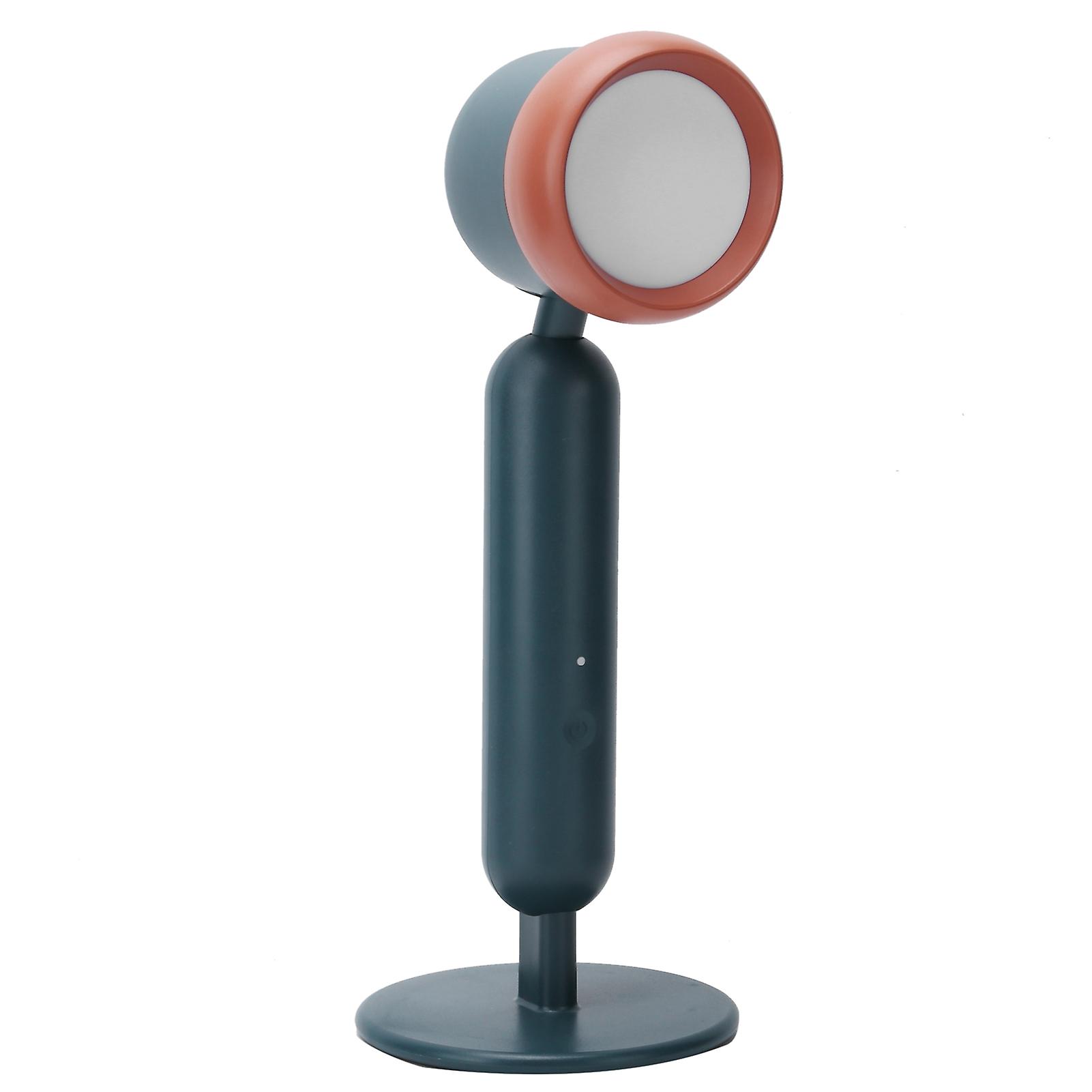 Eye-protection Table Lamp 3 Light Color Stepless Dimming Learning Reading Night Lamp Usb Charginggreen
