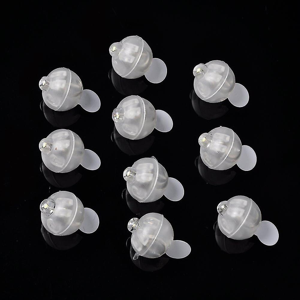 Led Balloon Lights， 50pcs Round Wireless Flash Ball Light， Individual Mini Led Flash Ball Lamps， For Paper Lanterns