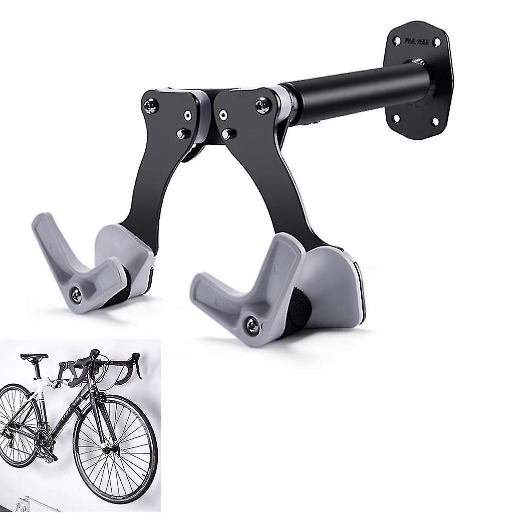 Space-saving Bicycle Wall Mount. Adjustable Bike Storage And Rack Ideal For The Garage， Basement