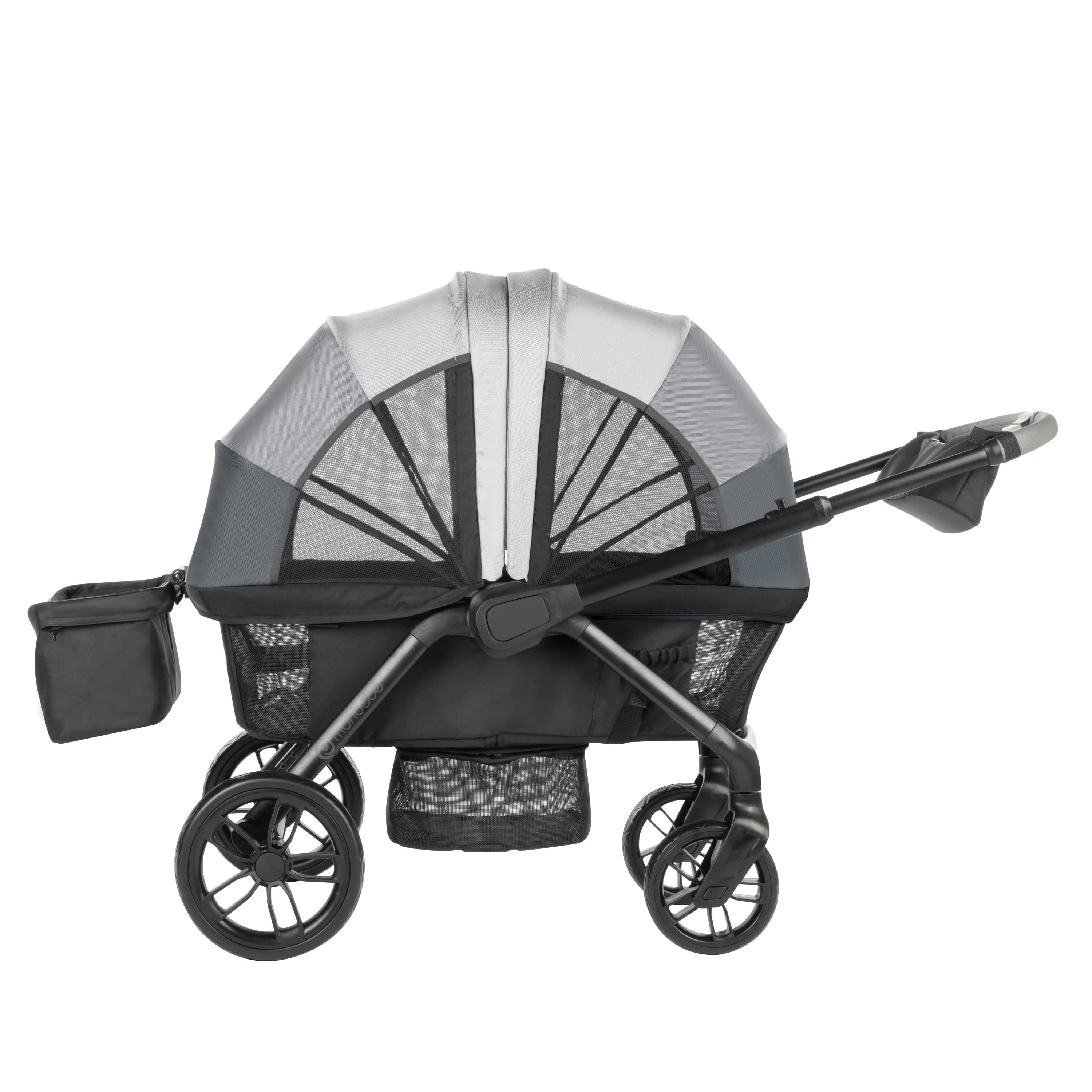 Monbébé Everyday Outings Wagon Stroller, Cobblestone Grey