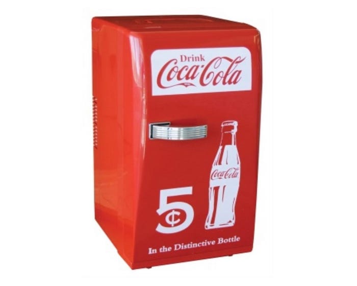 Koolatron CocaCola Retro Fridge CCR12