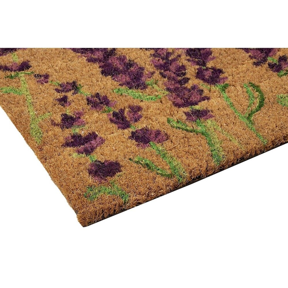 Natural Coir Door Mat    Season Indoor Outdoor Welcome Doormat  Easy Clean