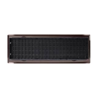 Decor Grates 4 in. x 14 in. Oil Rubbed Bronze Steel Oriental Register AJH414-RB