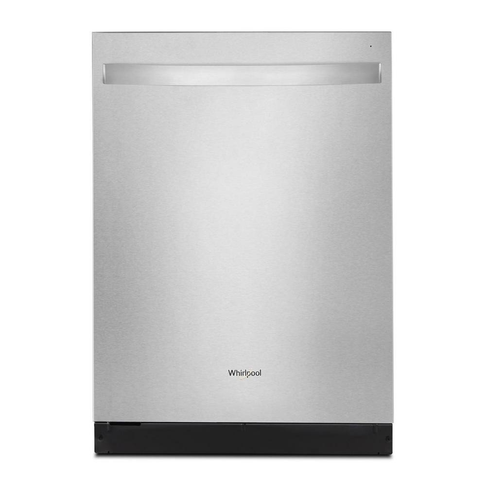 Whirlpool 24 in. Fingerprint Resistant Stainless Steel Top Control Dishwasher with 3rd Rack WDT730HAMZ