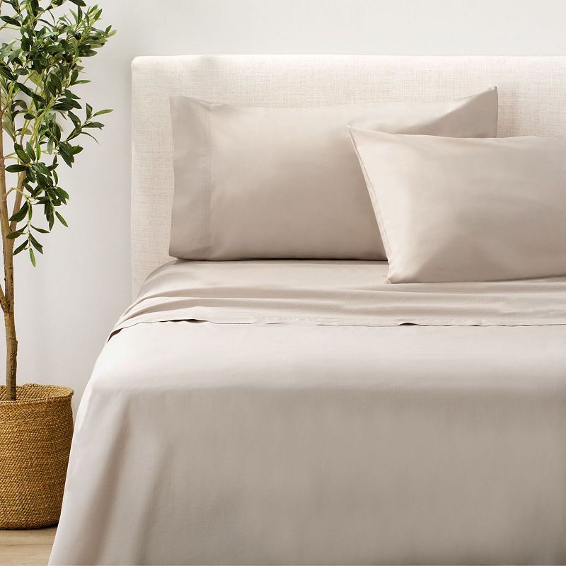 Nate Home by Nate Berkus Cotton Percale Sheet Set