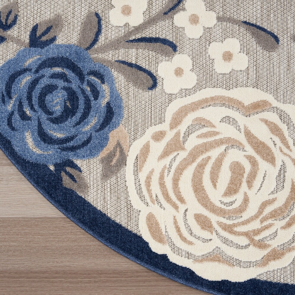 Nourison Aloha Indoor/Outdoor Floral Area Rug
