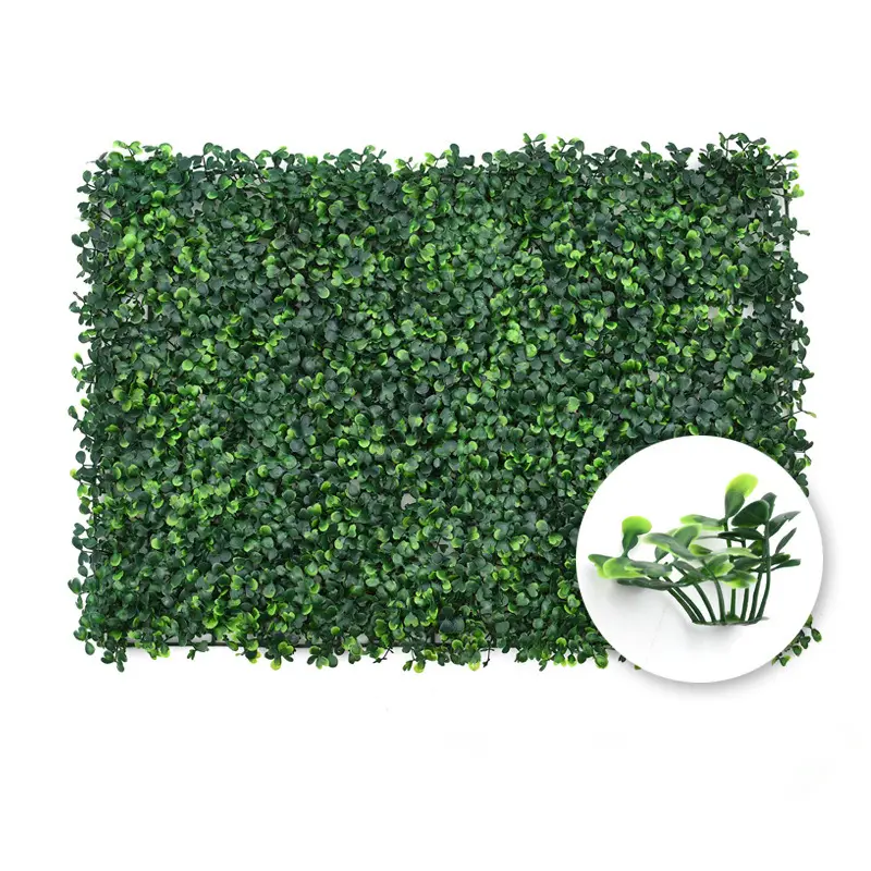 The factory supplies high quality realistic artificial plants artificial grass plants plastic wall decoration in the garden