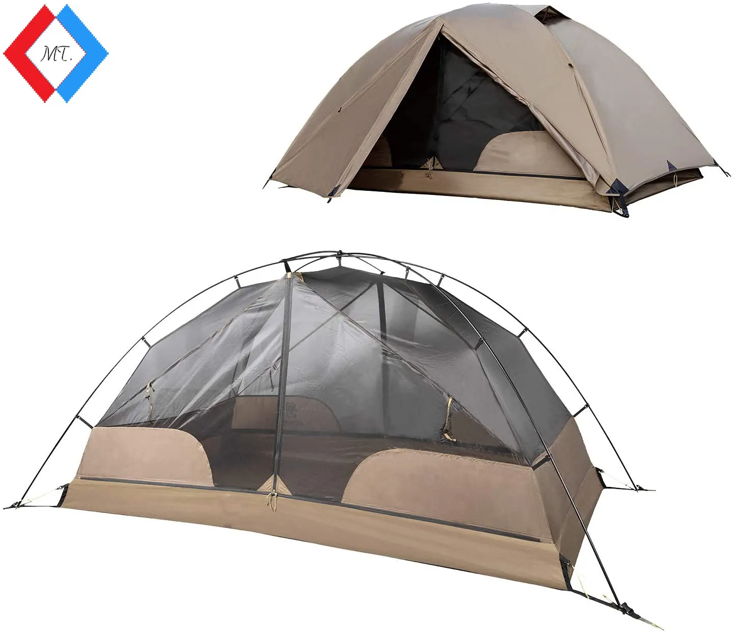 High quality 2 Person Backpacking Tent Waterproof 3 Season  Camping Tent for Outdoor Hiking