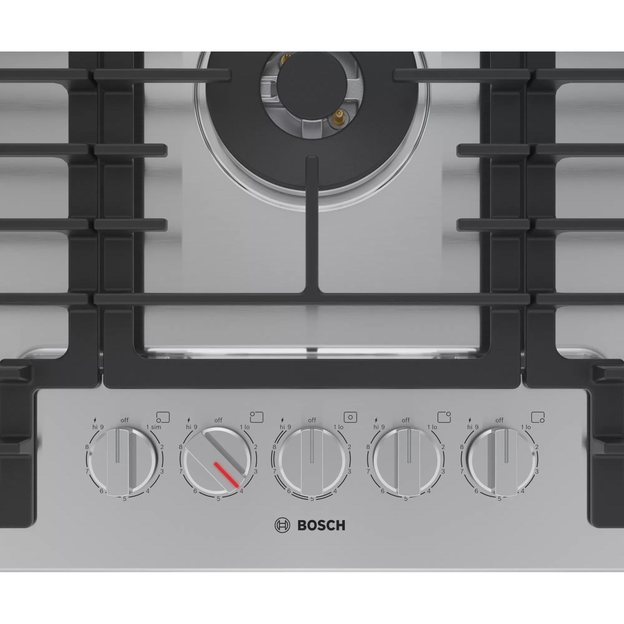 Bosch 36-inch 800 Series Gas Cooktop NGM8658UC