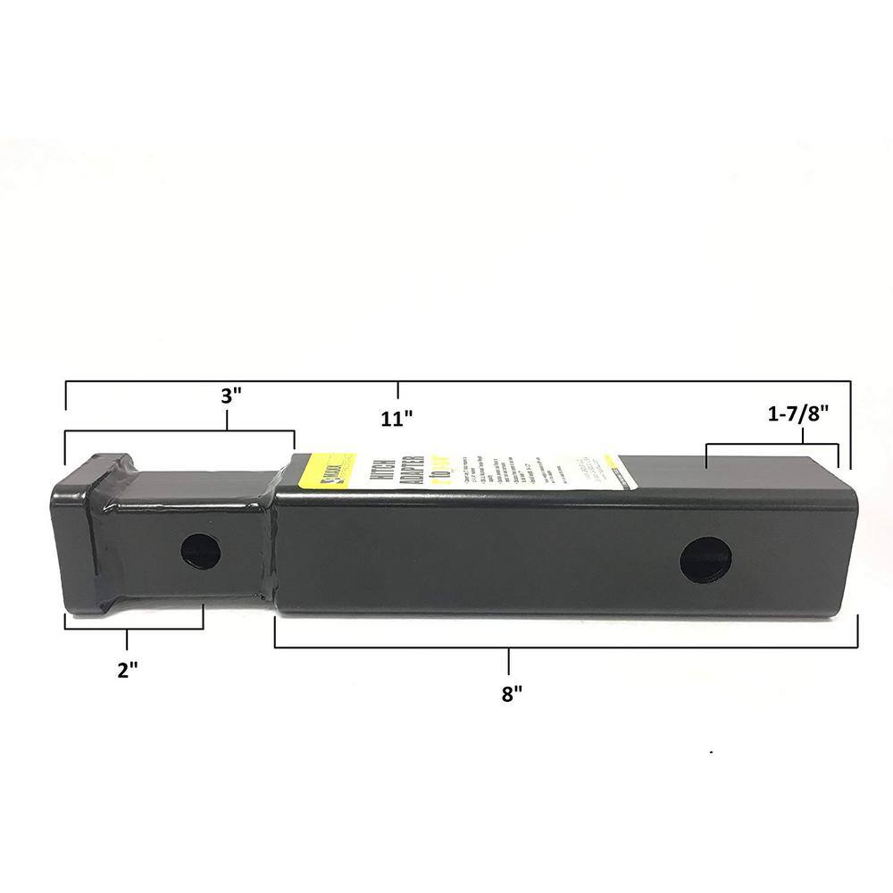 MaxxHaul 2 in. to 1-14 in. Hitch Adapter 70033