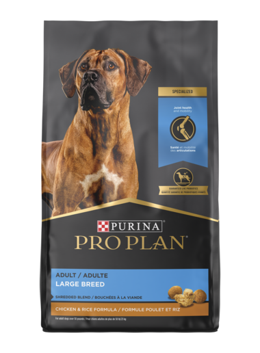 Purina Pro Plan Adult Shredded Blend Large Breed Formula Dry Dog Food