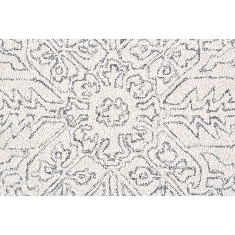 Weave and Wander Natal Beige Ornamental Area Rug