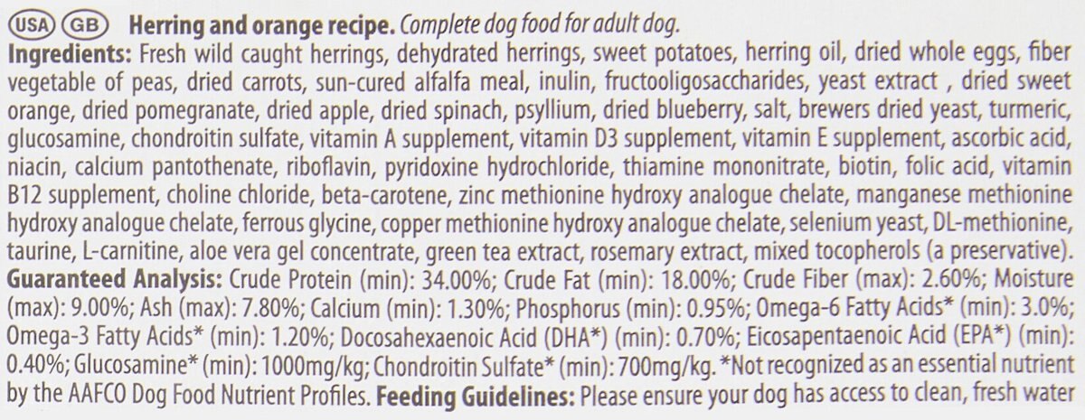 Farmina NandD Ocean Herring and Orange Mini Adult Grain-Free Dry Dog Food