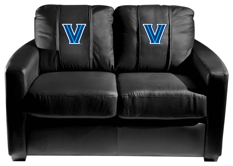 Villanova Wildcats Stationary Loveseat Commercial Grade Fabric   Contemporary   Loveseats   by DreamSeats LLC  Houzz